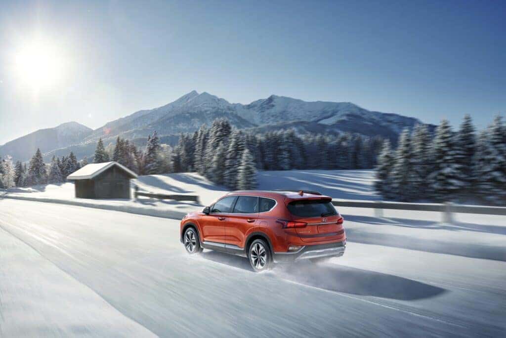 santa fe in snow