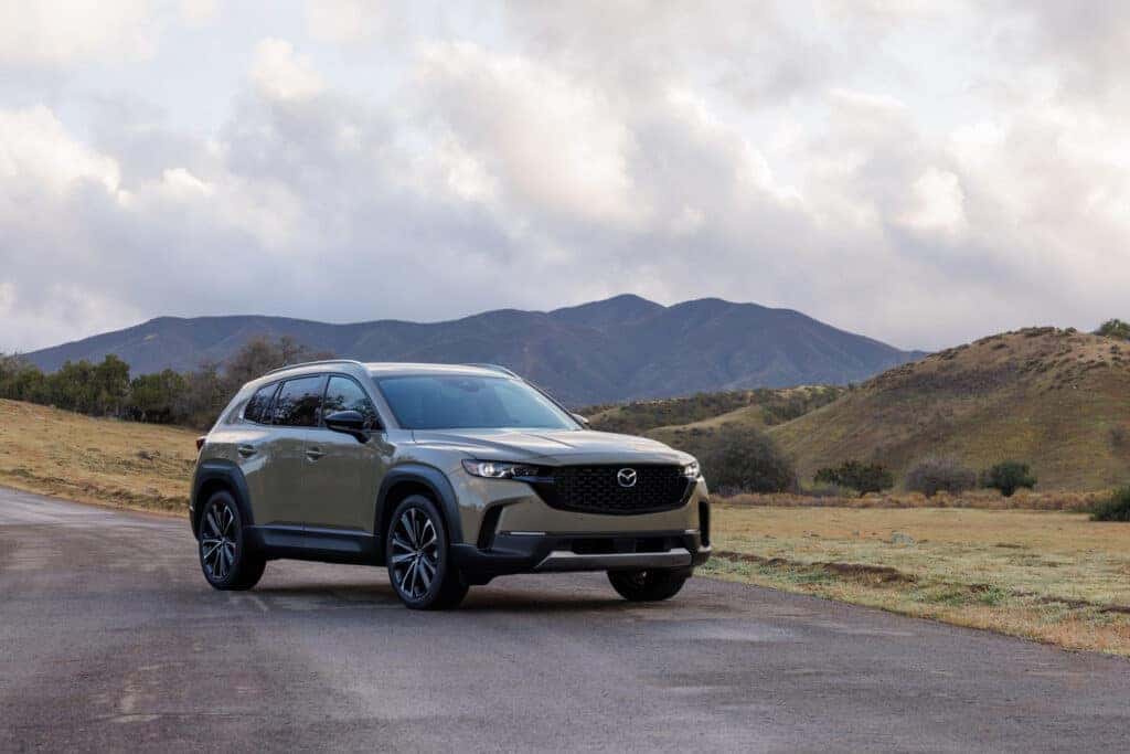 2024 Mazda cx-50 on the road
