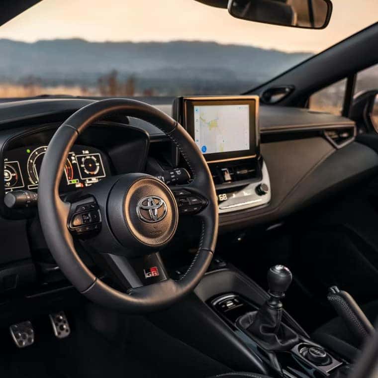 gr corolla interior