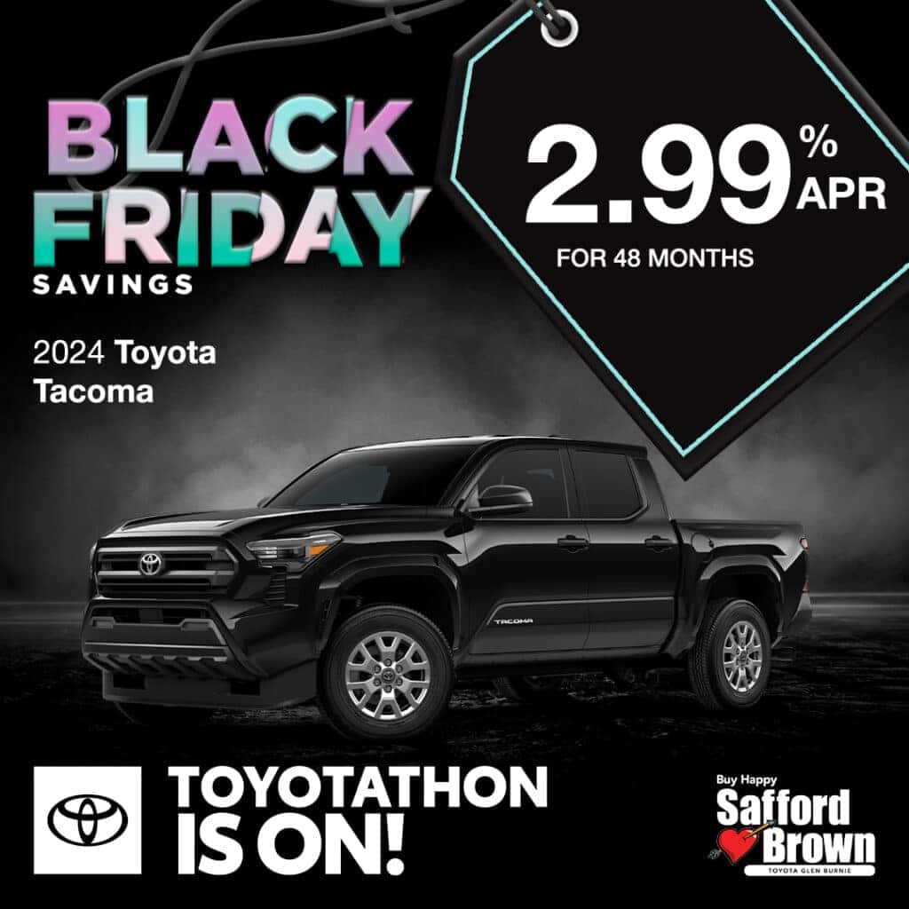 Black Friday Toyotathon deal for the 2024 Toyota Tacoma