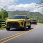 2024 Chevrolet Trax ACTIV Nitro Yellow Metallic and Crimson Metallic