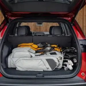 2026 Chevrolet Equinox Red Tintcoat cargo space