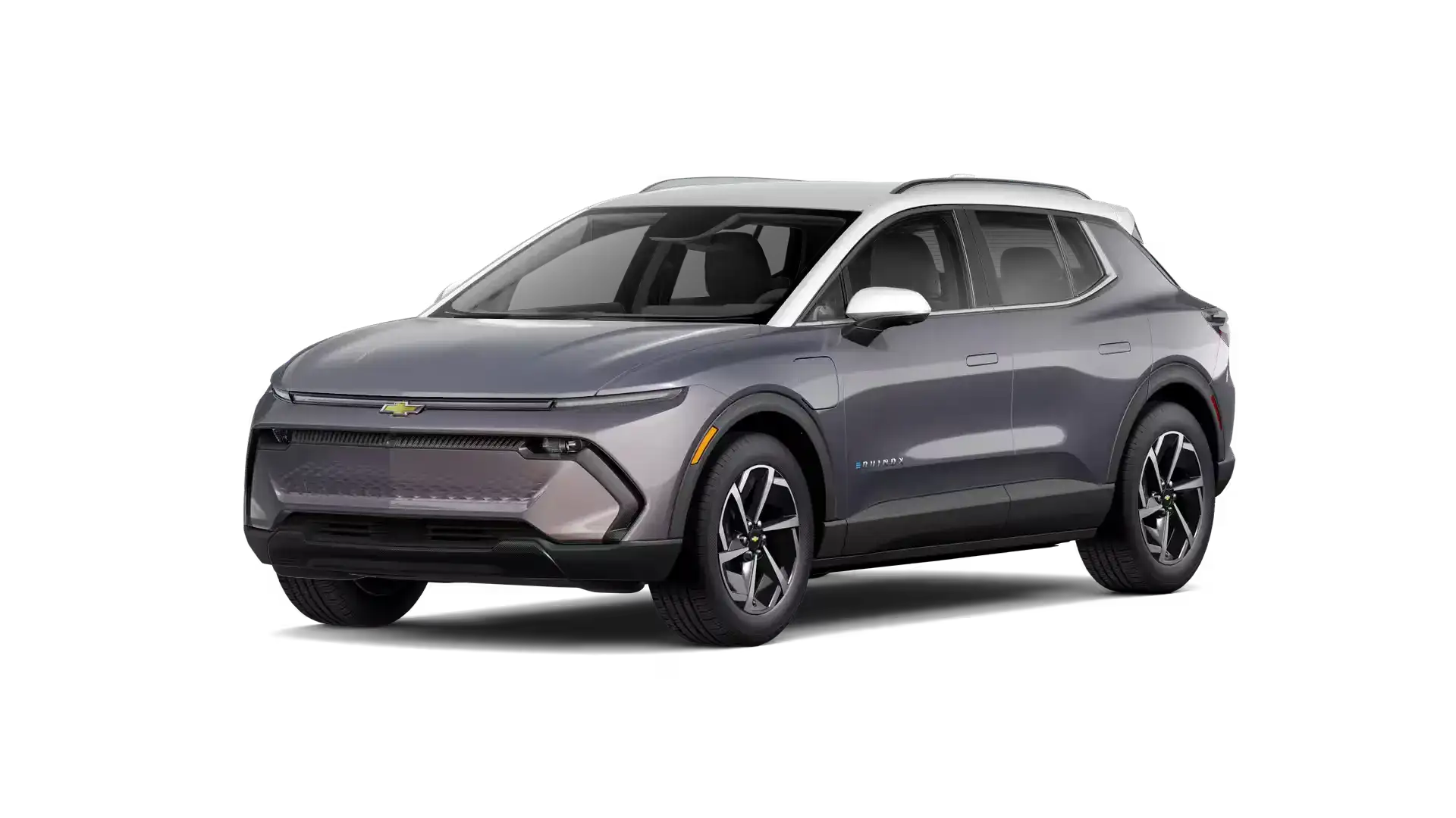 2026 Chevrolet Equinox EV Galaxy Gray Metallic with Summit White roof