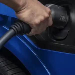 2026 Chevrolet Equinox EV LT 2 Riptide Blue Metallic charging port