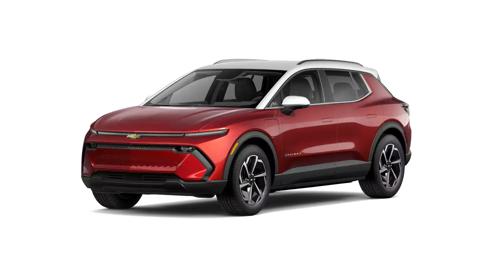 2026 Chevrolet Equinox EV Radiant Red Tintcoat with Summit White roof