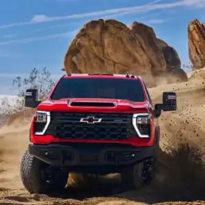 2026 Chevrolet Silverado HD Front End View