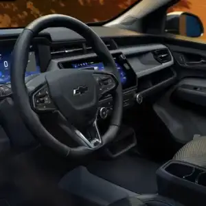 2027 Chevrolet Bolt LT front row interior