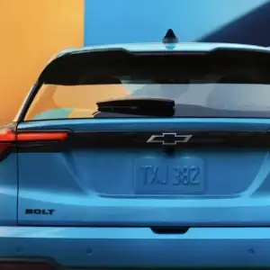 2027 Chevrolet Bolt LT Marina Blue Metallic rear