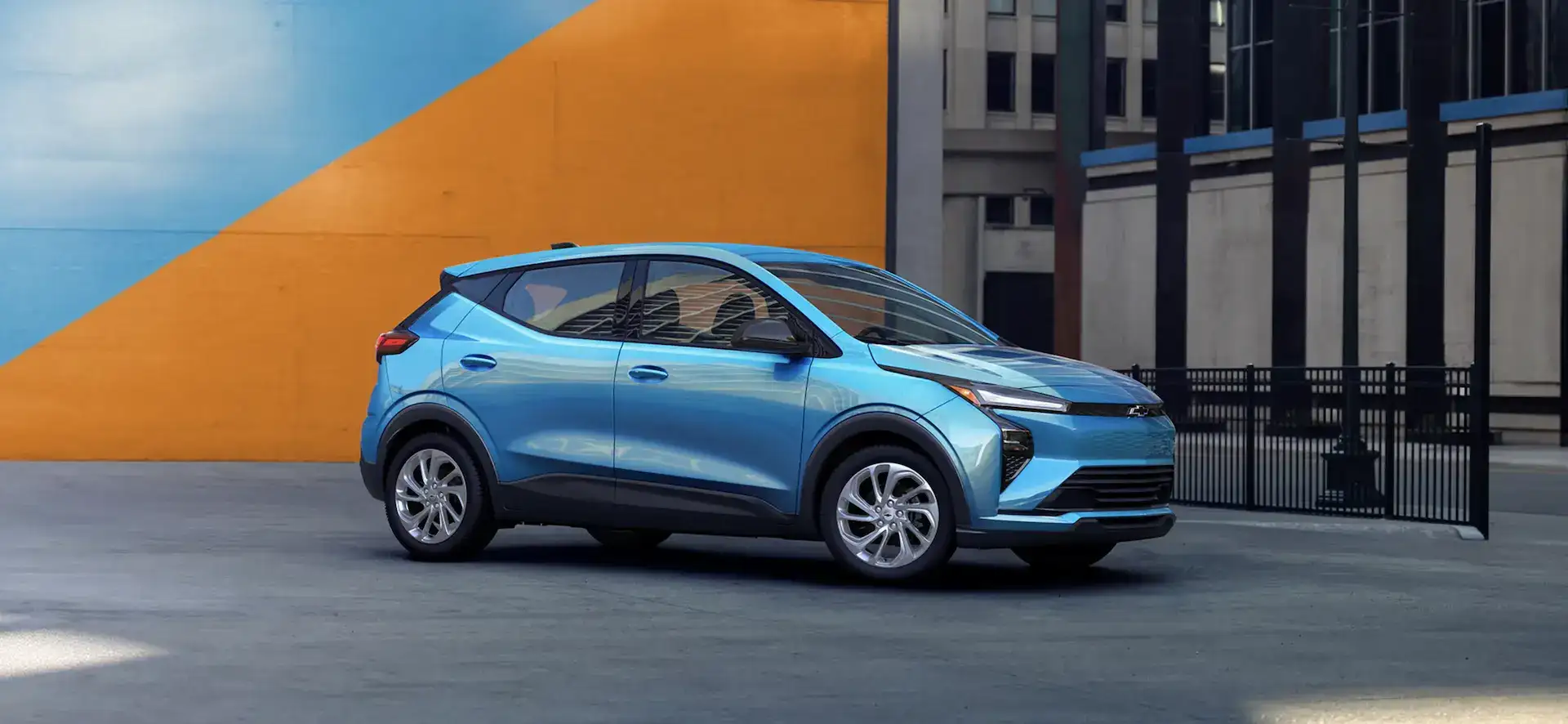 2027 Chevrolet Bolt LT Marina Blue Metallic parked