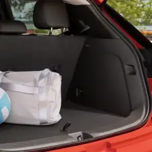 2027 Chevrolet Bolt Habanero Orange trunk