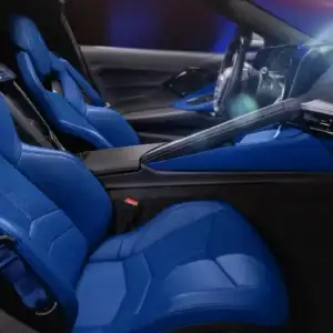2026 Chevrolet Corvette Stingray Front Seat Blue