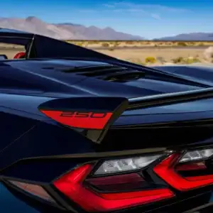 2026 Chevrolet Corvette Stingray Rear End with SpoilerTai