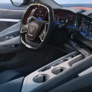 2026 Chevrolet Corvette Stingray Steering Wheel and Console