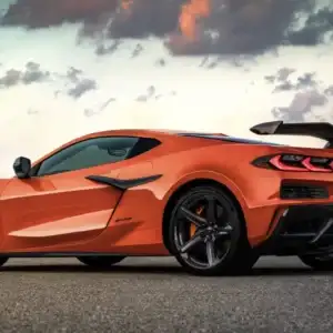 2026 Chevrolet Corvette Z06 Orange Driver's Side View