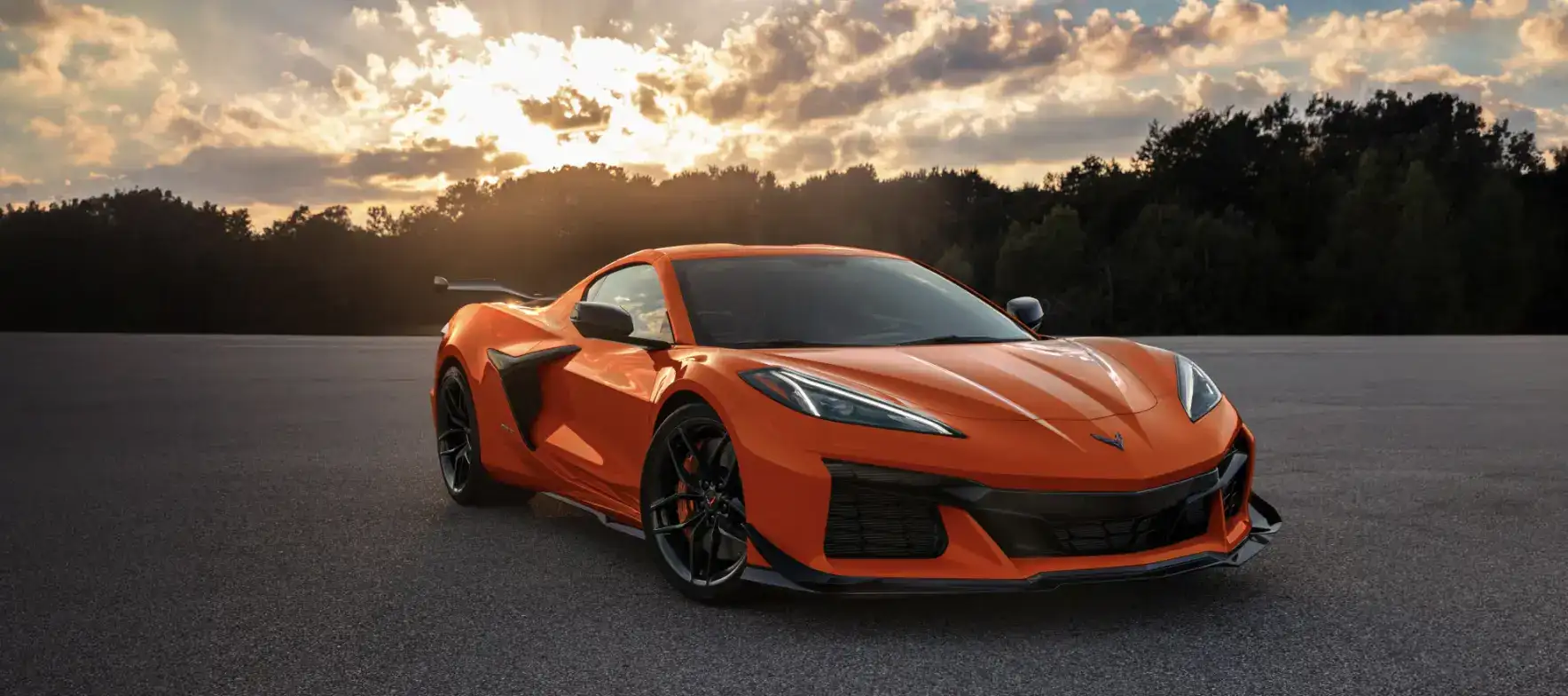 2026 Chevrolet Corvette Z06 Front and Passenger Side View