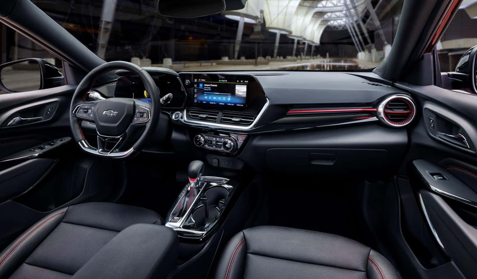 The Fashionable Interior Of The Amazing 2024 Chevrolet Trax