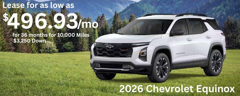 New 2026 Chevrolet Equinox RS