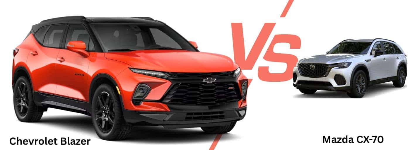 2026 Chevrolet Blazer vs Mazda CX 70