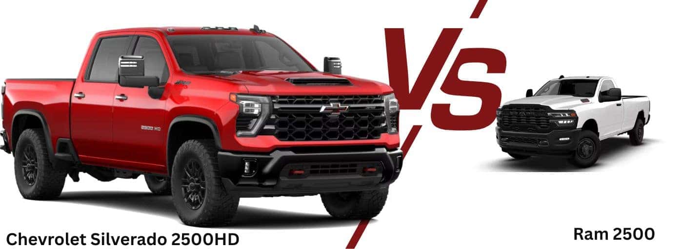 2026 Chevrolet Silverado 2500HD vs Ram 2500