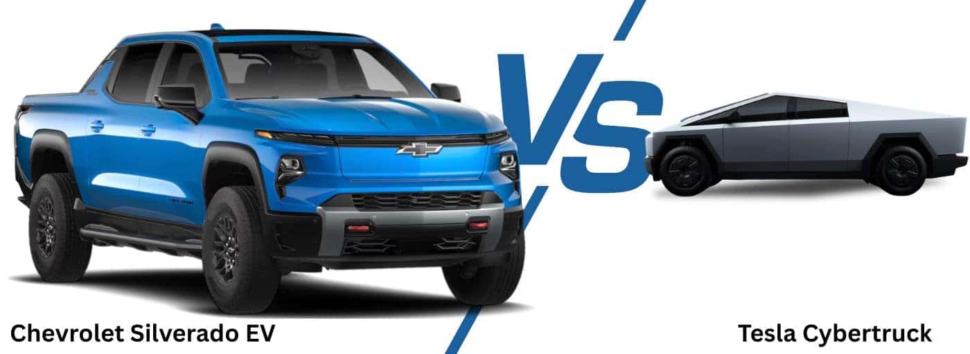 2026 Chevrolet Silverado EV vs Tesla Cybertruck