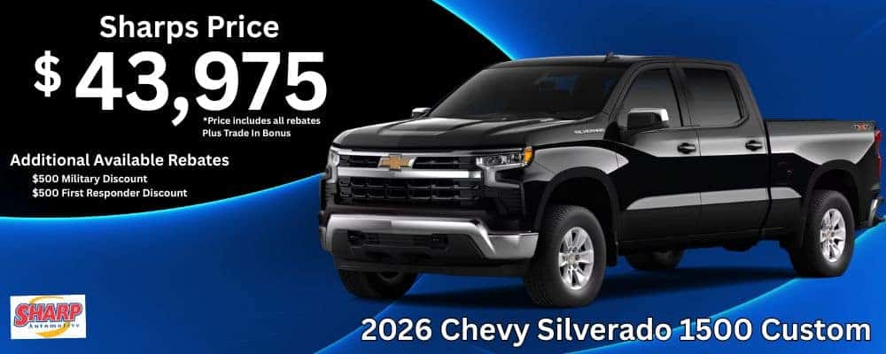 New 2026 Chevrolet Silverado 1500