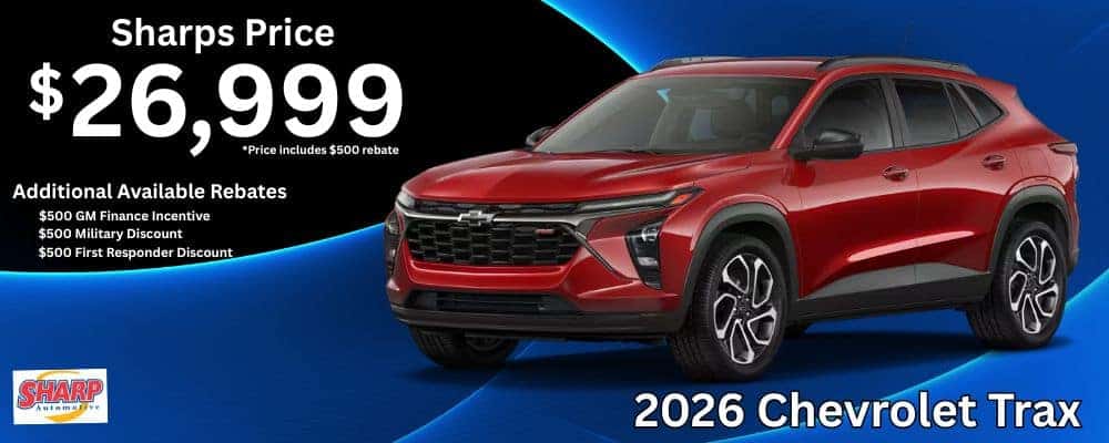 New 2026 Chevrolet Trax