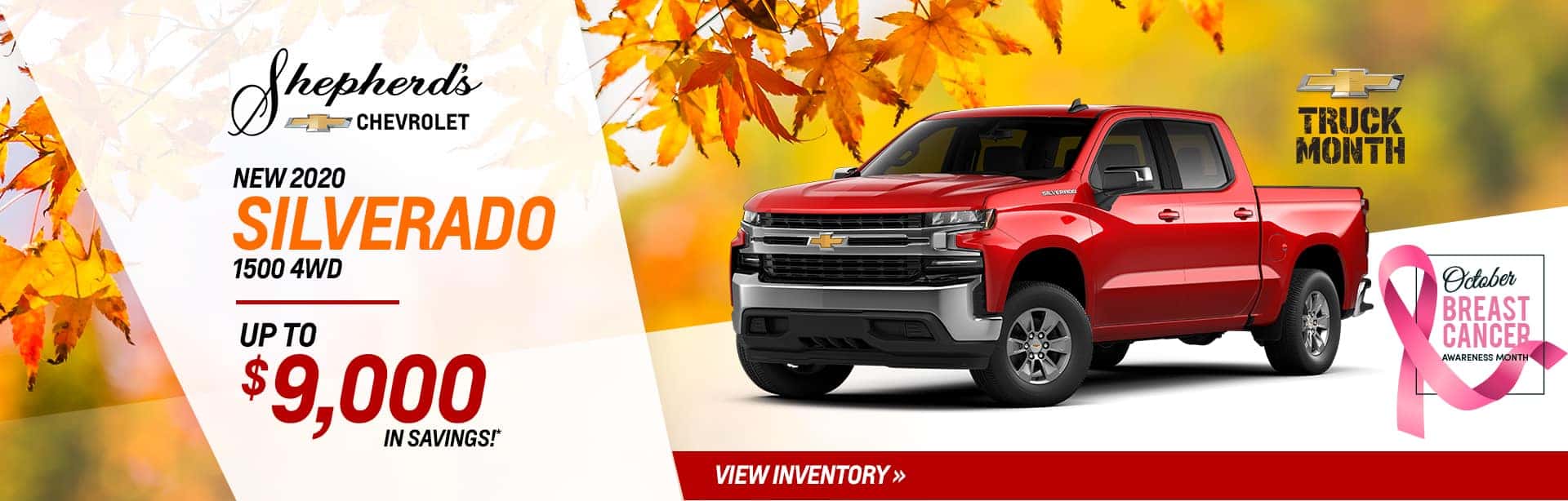 Save up to $9,000 on a new Silverado near Marion, Indiana