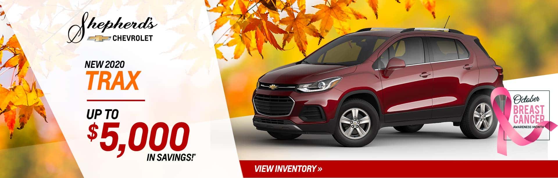 Save up to $5,000 off on a new Trax near Warsaw, Indiana
