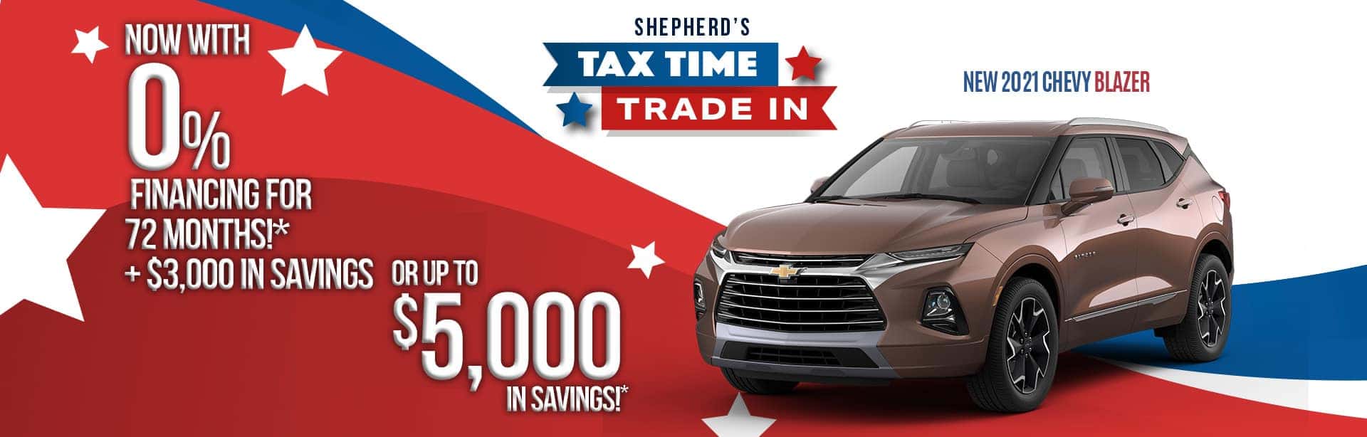 Best deal on a 2021 Chevy Blazer near North Manchester IN