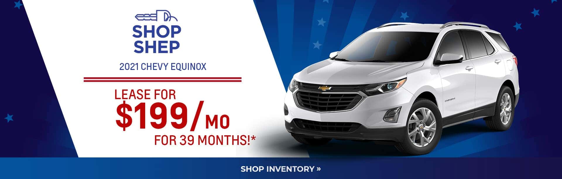 Lease deal on a 2021 Chevy Equinox Near North Manchester IN