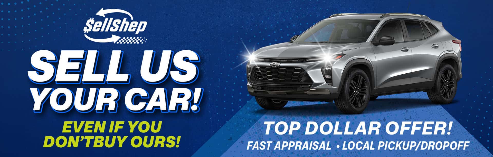 Sell or Trade your vehicle to Shepherd's in North Manchester, Indiana.