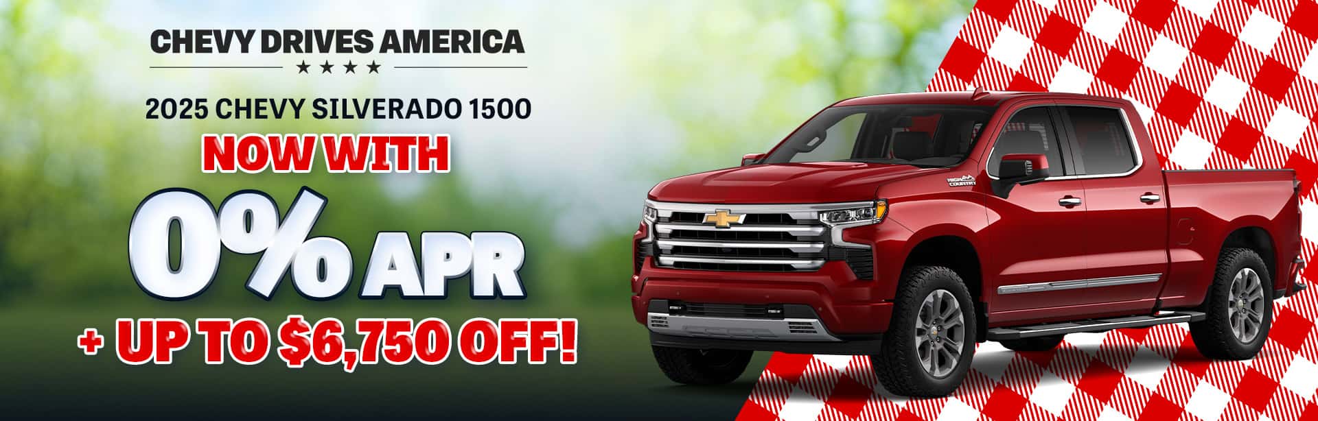 Finance Special on a new Chevy Silverado 1500 near Fort Wayne, IN