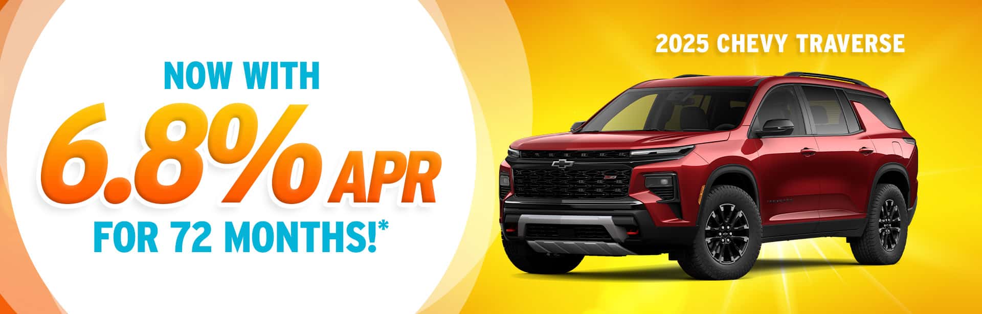 Financing Special on a 2025 Chevy Traverse Near Warsaw IN