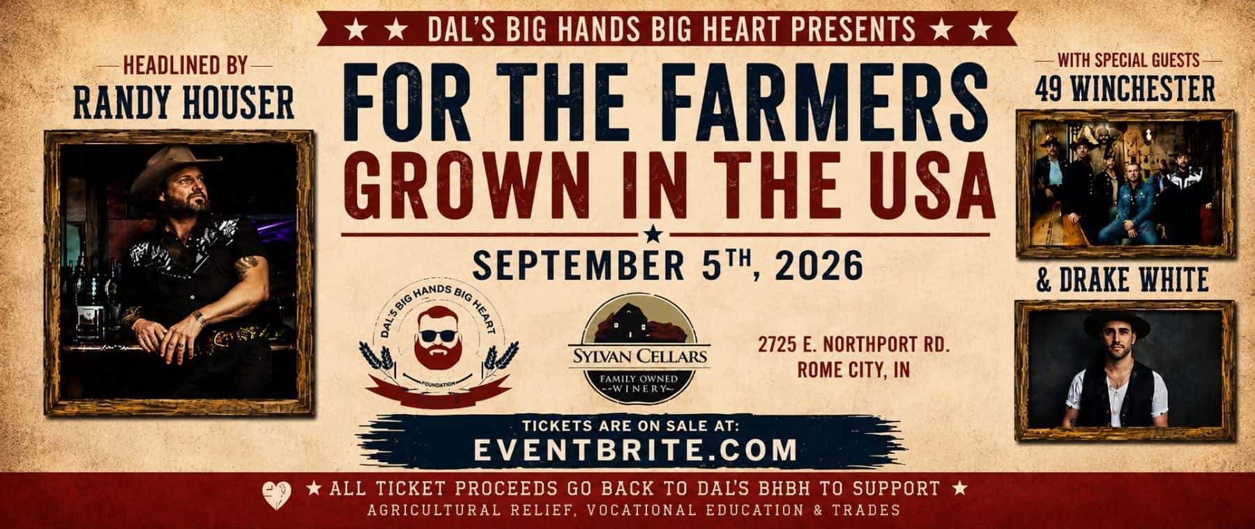 For the Farmers - Grown In the USA Event!
