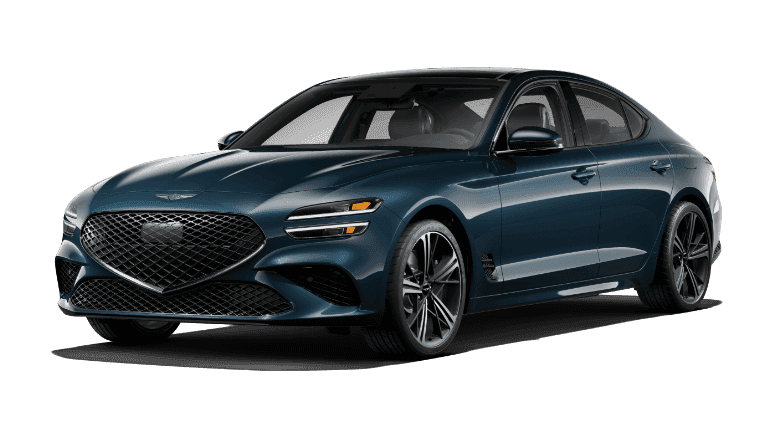 2024 Genesis G70 3.3T AWD Sport Advanced Exterior - Tasman Blue