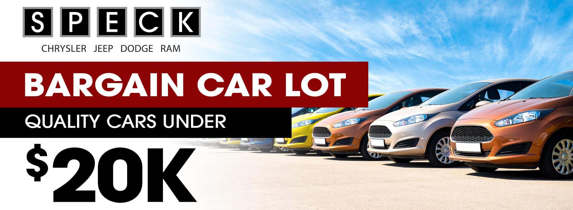 Sunnyside Used and New Car Dealer Speck Chrysler Jeep Dodge Ram