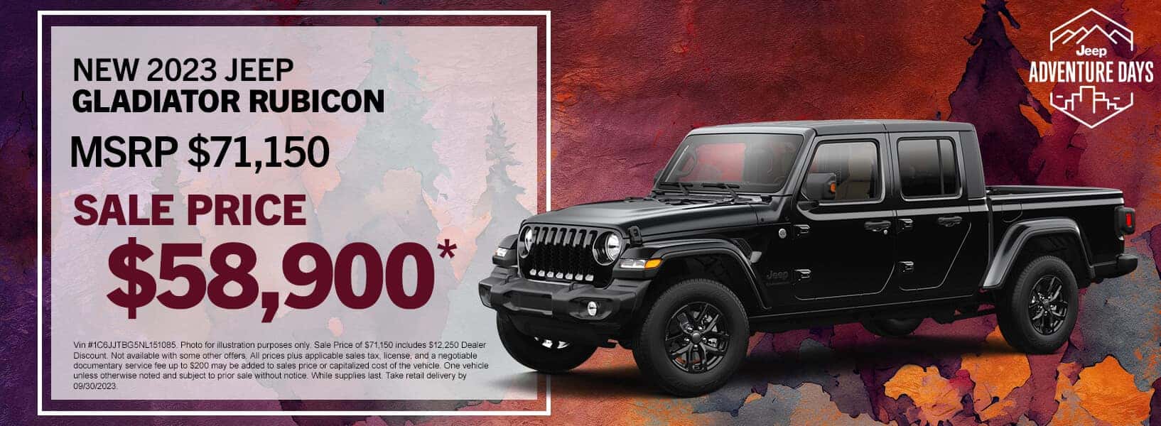 jeep gladiator offer