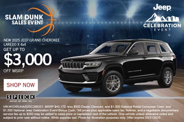 NEW 2025 JEEP GRAND CHEROKEE LAREDO X 4X4