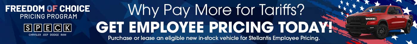 employee pricing cdjr