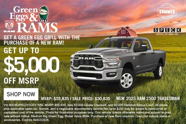 NEW 2025 RAM 2500 TRADESMAN CREW CAB 4X4 6'4' BOX