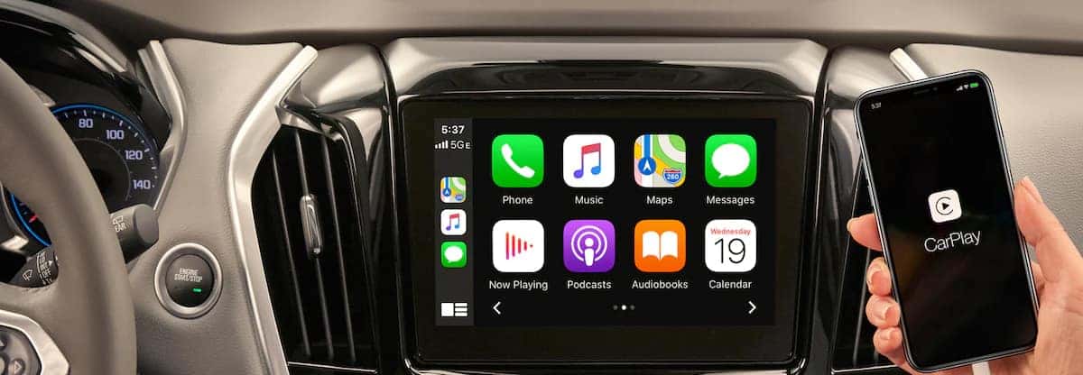 Chevy Traverse dashboard