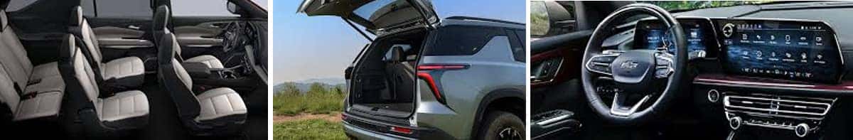 2026 Traverse interior