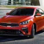 Red 2019 Kia Forte