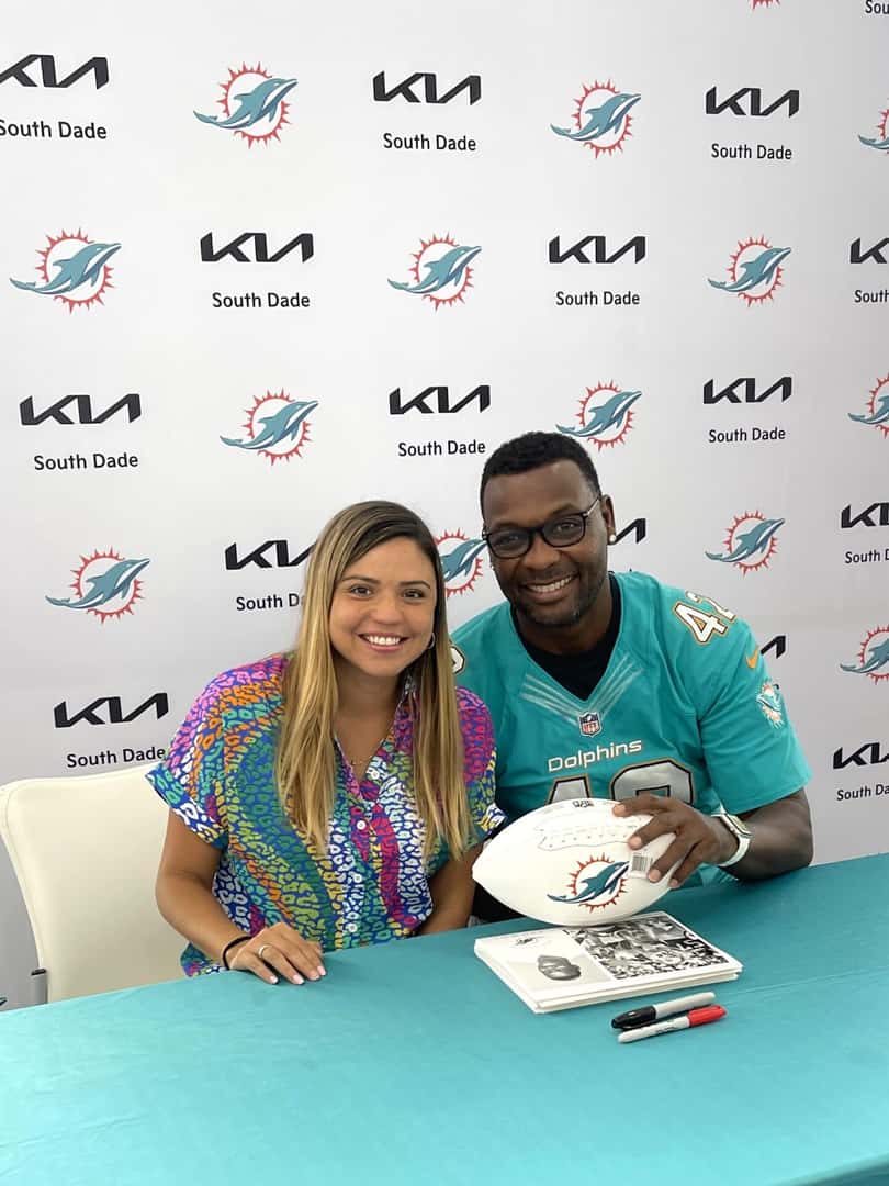 Touchdown with Terry Kirby A Memorable Dolphins Event at South Dade