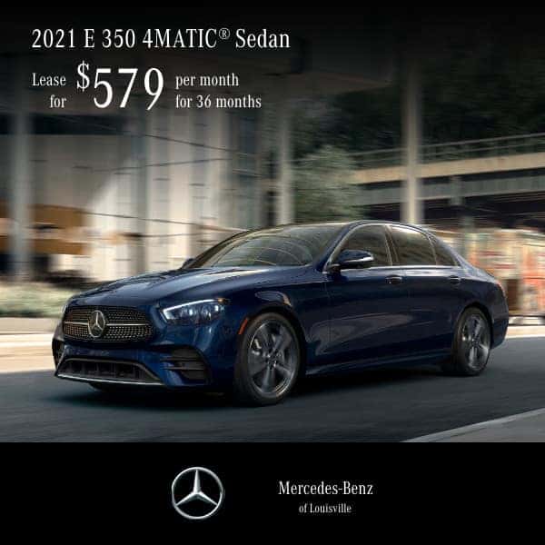 Lease a 2021 E 350 4MATIC® Sedan