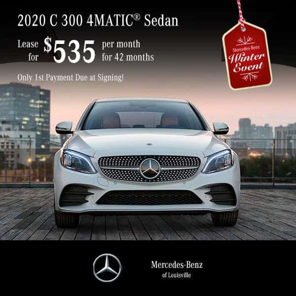 Lease a 2020 C 300 Sedan 4MATIC® - Only 1st Payment Due at Signing!