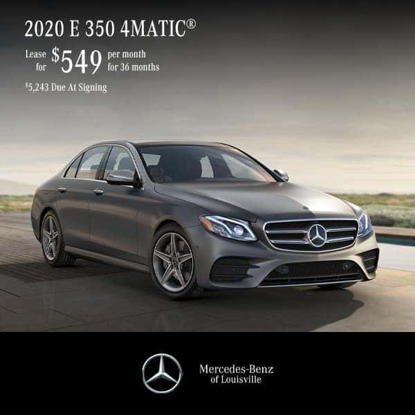 Lease a 2020 E 350 4MATIC® Sedan