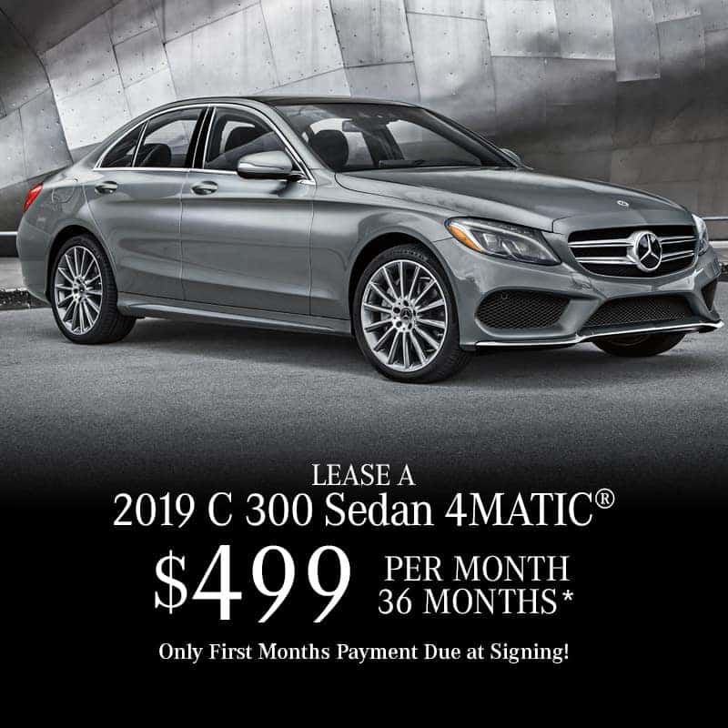 Lease a New 2019 C300 4MATIC® Sedan