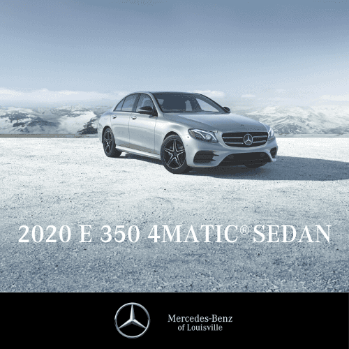 Lease a 2020 E 350 4MATIC® Sedan