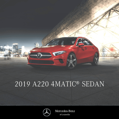 2019 A 220 Sedan 4MATIC®